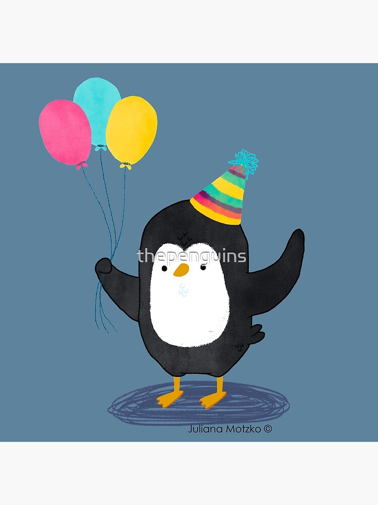 Birthday Penguin by thepenguins