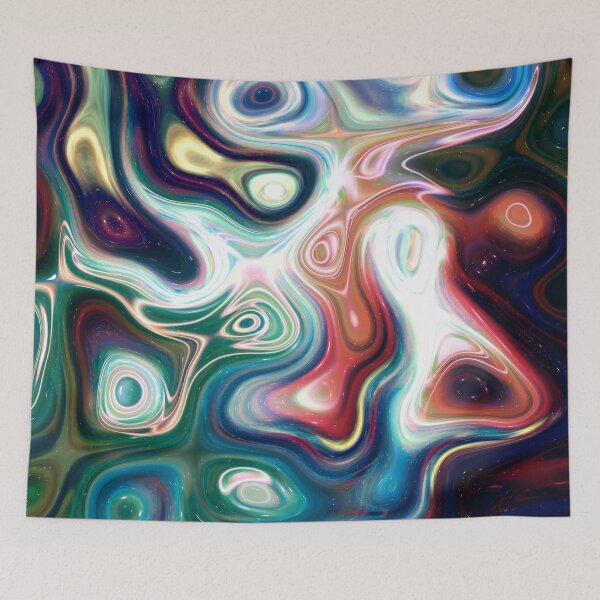 Item preview, Molten Supernova | Abstract Liquism Art designed and sold by Dator-Abstracts.