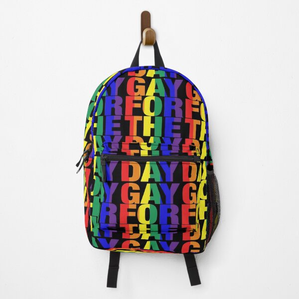 Item preview, Gay For The Day (on black background) - Show your Pride and Support! - designed and sold by Jocelyn Sperduto Art.