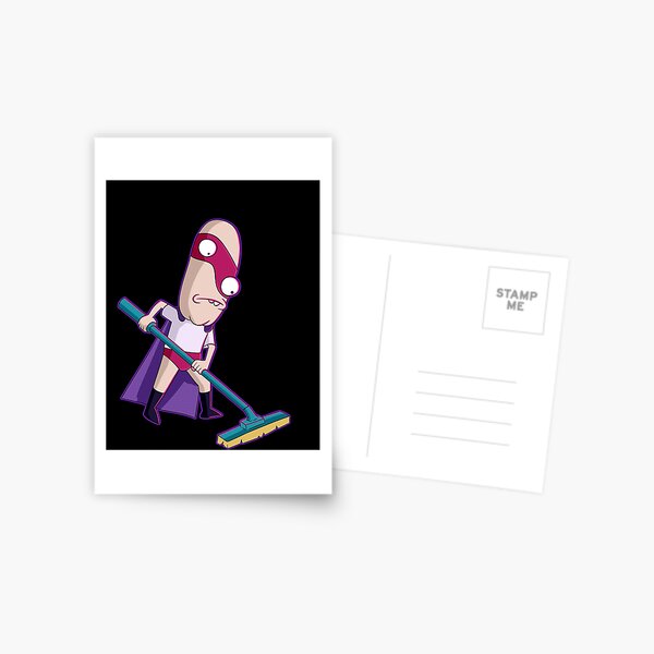 Noob - Noob Rick and Morty Postcard