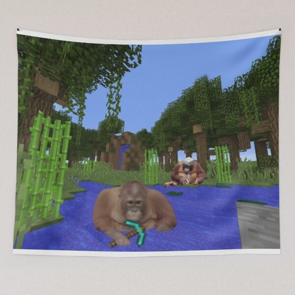 Item preview, Minecraft Monkey designed and sold by MonkeyManBruh.