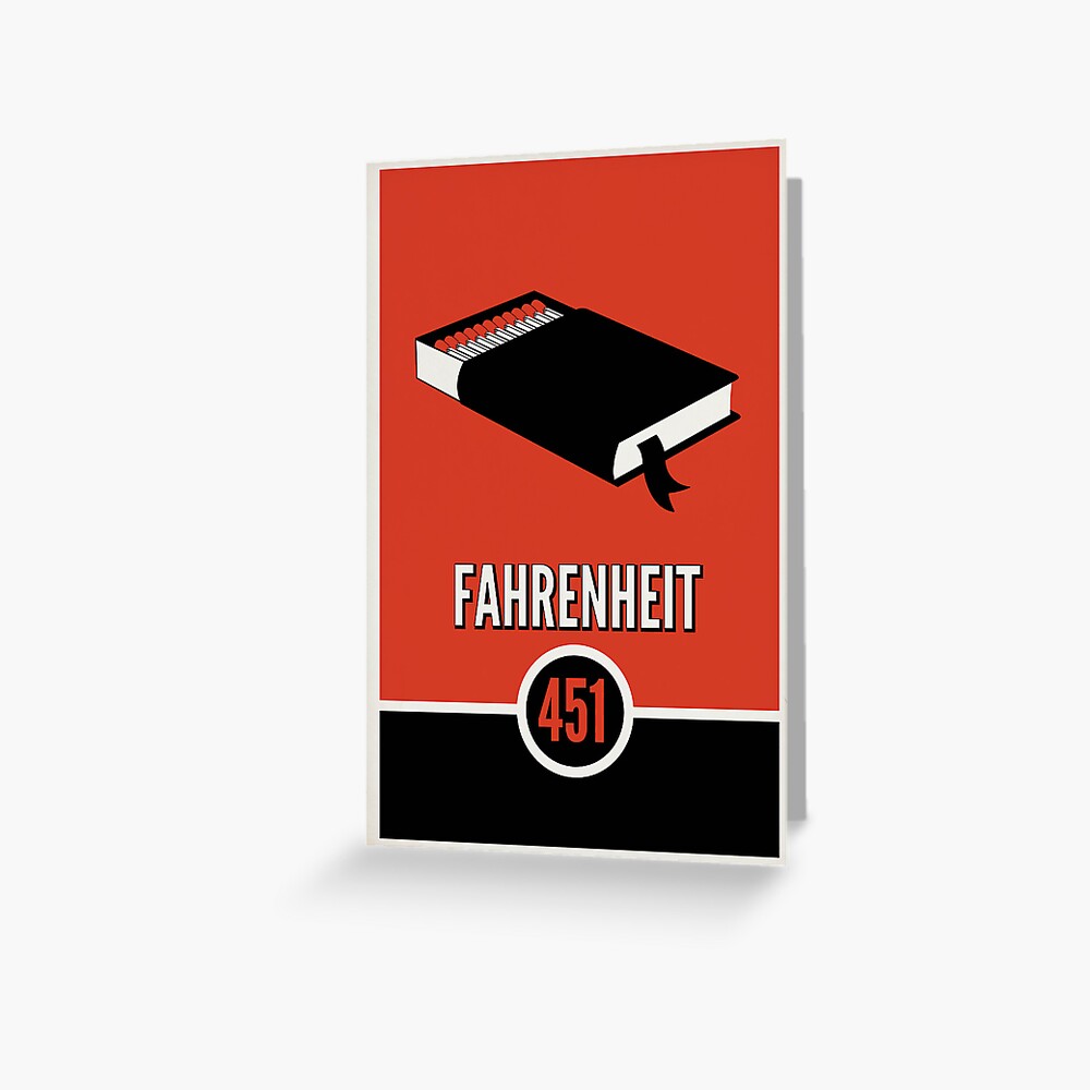 Póster for Sale con la obra «Fahrenheit 451» de daniellemeliny
