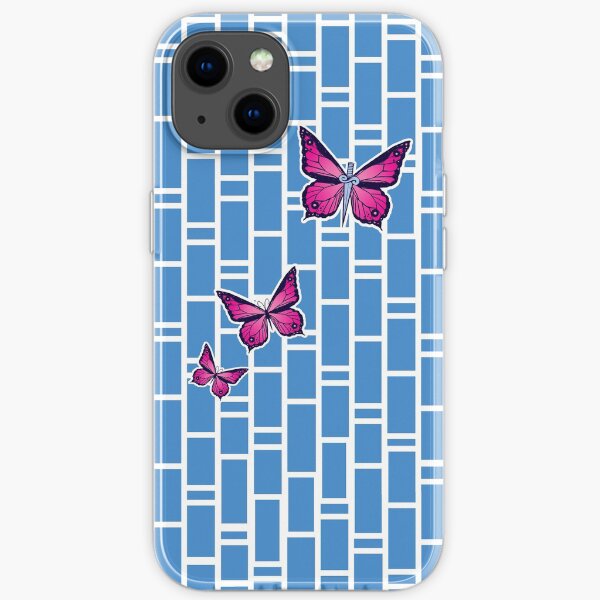 Ocean Butterflies Part 1 - Blue iPhone Soft Case