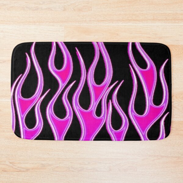 Item preview, black & pink flames designed and sold by sqftv.