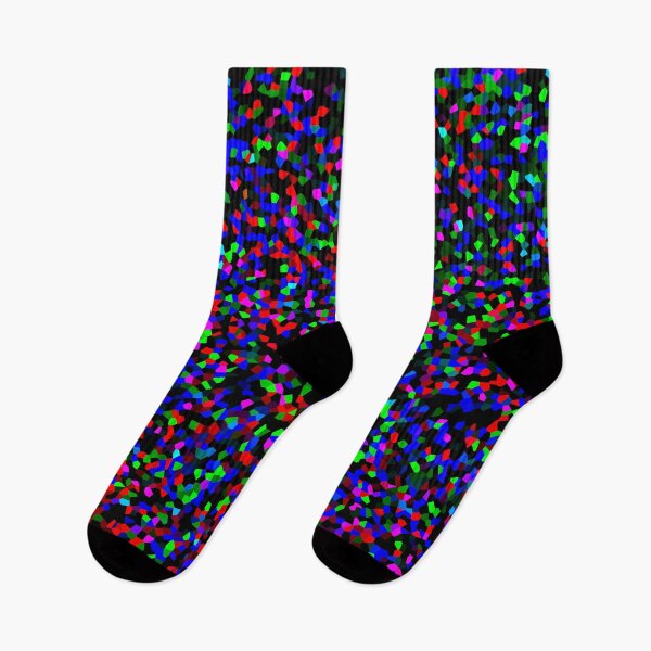 Item preview, Neon Confetti Abstract Pattern designed and sold by Dator-Abstracts.