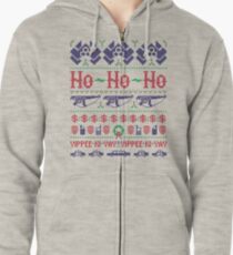 McClane Christmas Sweater Zipped Hoodie