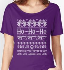 McClane Christmas Sweater White Women's Relaxed Fit T-Shirt