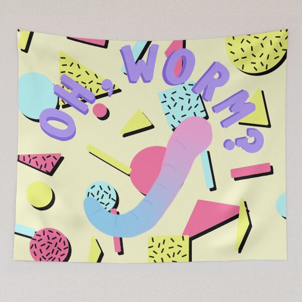 Item preview, Oh, worm? designed and sold by theflowerpatch.