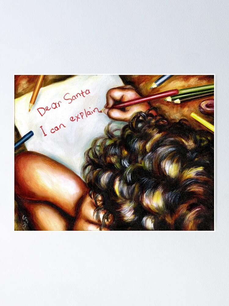 Alternate view of Dear Santa Poster