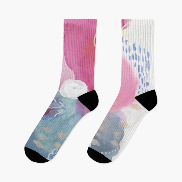 Item preview, Pink abstract flower garden designed and sold by AnissaF.