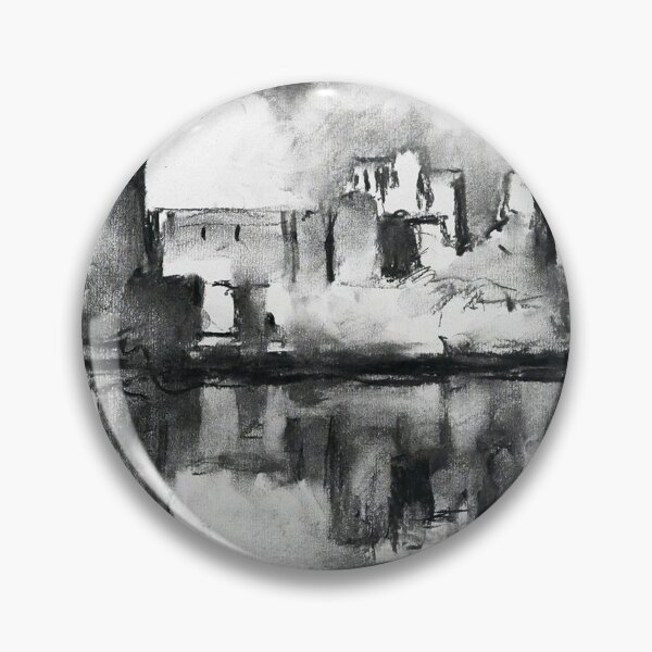 Item preview, Castle Caerphilly  designed and sold by KevWillsArt.
