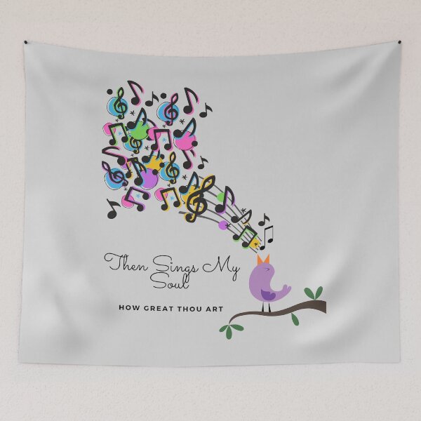 Item preview, THEN SINGS MY SOUL & HOW GREAT THOU ART designed and sold by SheGotJoy.