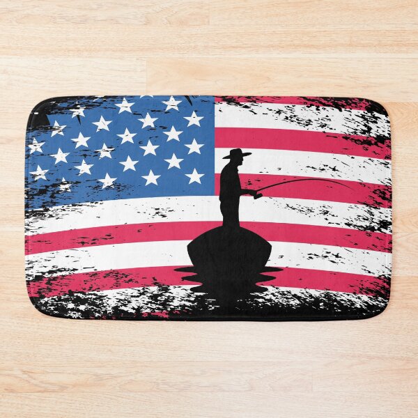 Item preview, Fishing American Flag Vintage - USA Fishersman Boat designed and sold by mouaataaz.