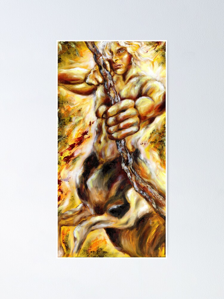 Thumbnail 1 of 3, Poster, 12 sign series - Sagittarius designed and sold by hilo.