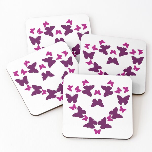 Item preview, Heart shaped butterflies design designed and sold by kmario.