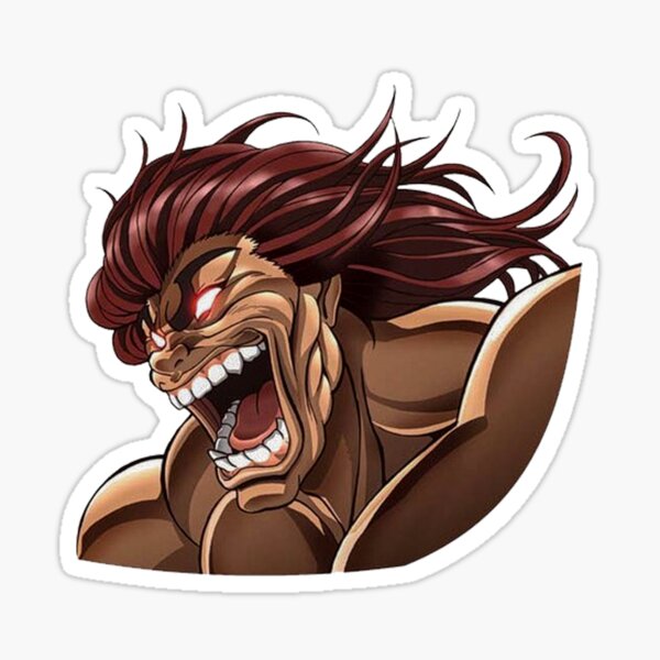 Baki The Grappler Stickers | Redbubble