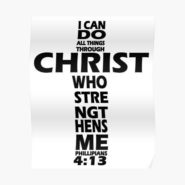 I CAN DO ALL THINGS Poster