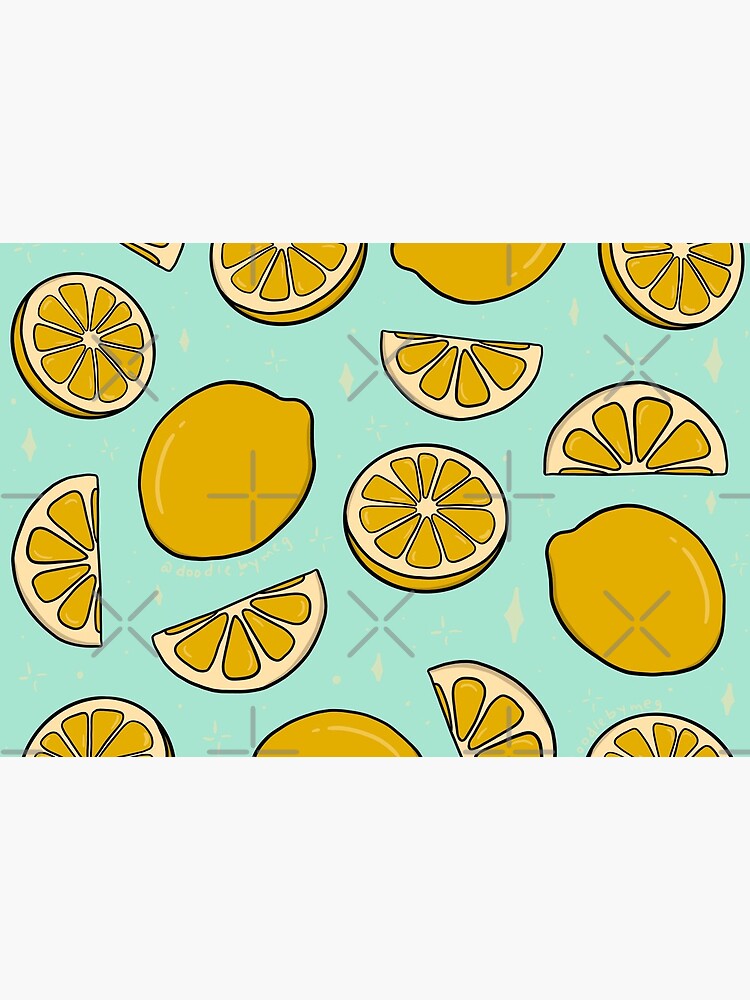 Lemon Print by doodlebymeg