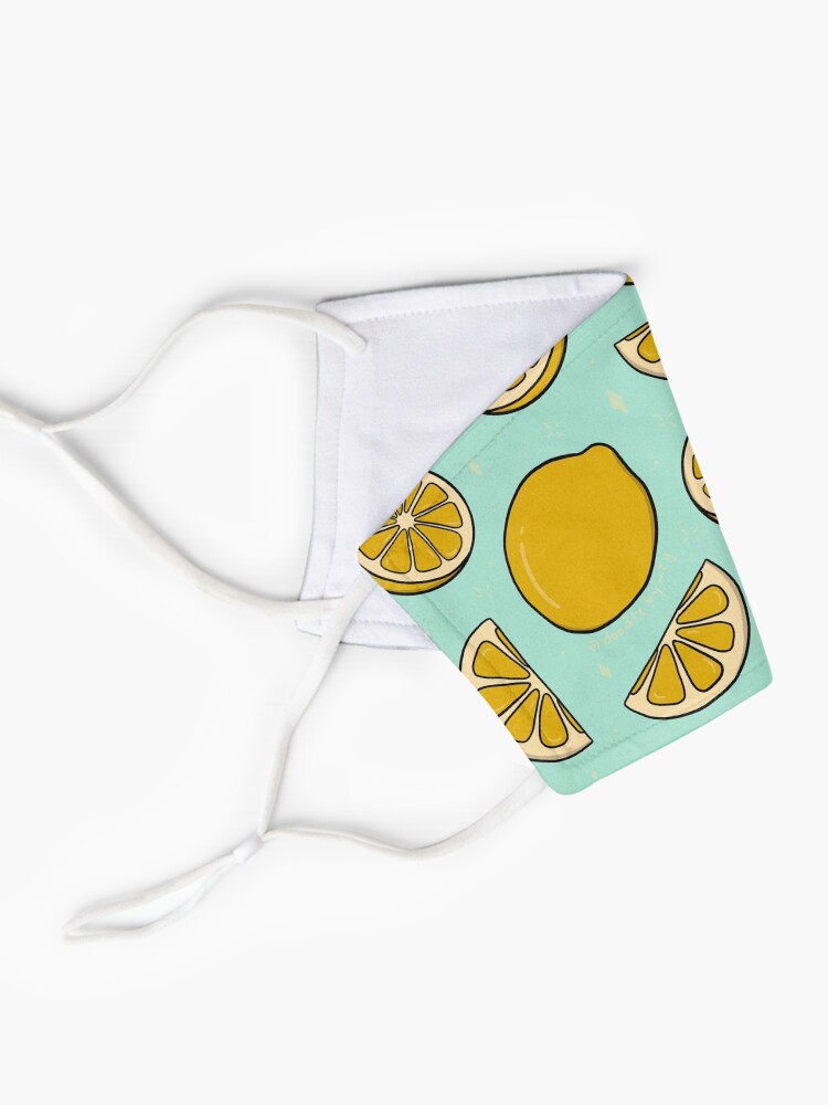 Alternate view of Lemon Print Mask
