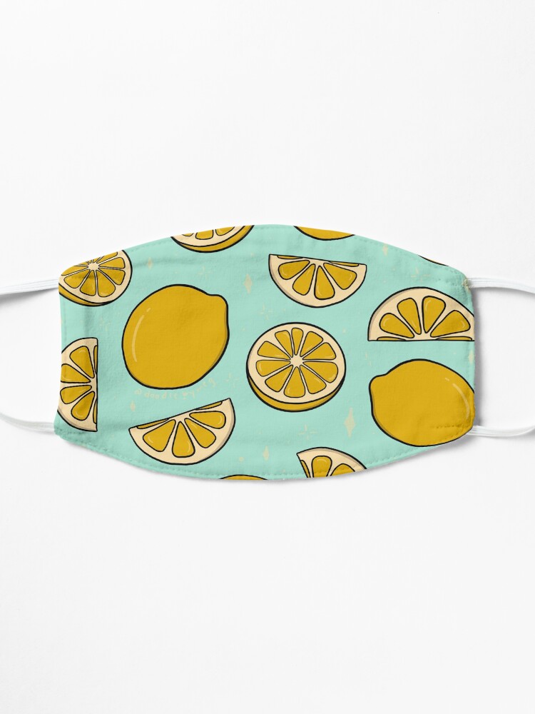 Alternate view of Lemon Print Mask