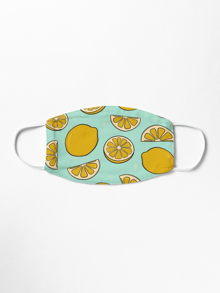 Alternate view of Lemon Print Mask
