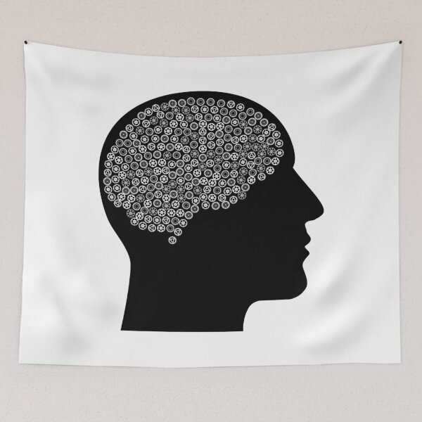 Item preview, Human mind monochrome designed and sold by 4empowear.