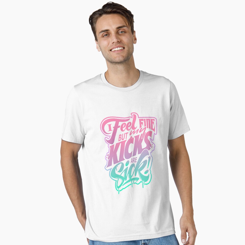 SICK KICKS T Shirt For N Air Vapormax Plus Pastel Psychic Pink