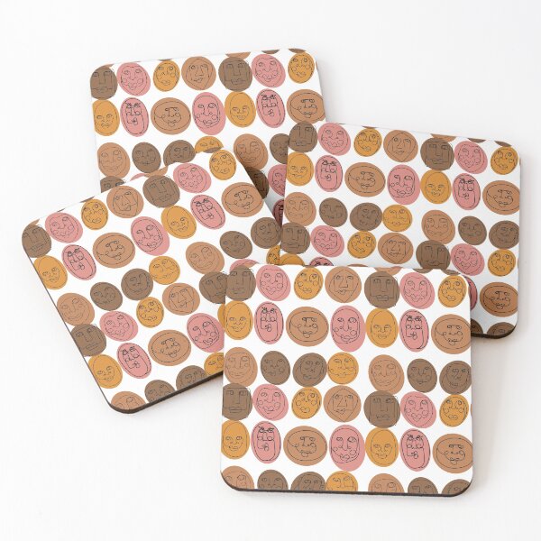 Item preview, Abstract Faces  designed and sold by WildeandCo.