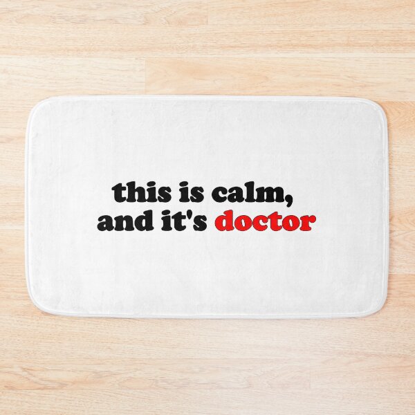 Item preview, this is calm and it's doctor - matthew gray gubler designed and sold by reaganreese.