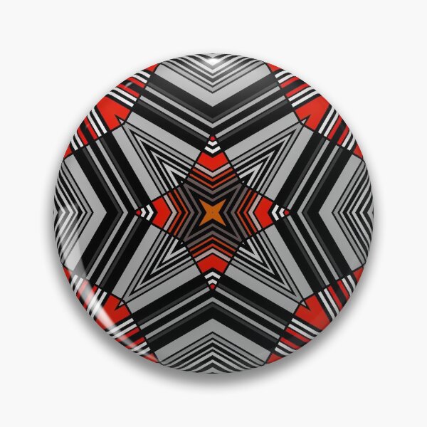 Item preview, abstract star, geometric, simple, striped, stripes, ornament, star designed and sold by fuzzyfox.