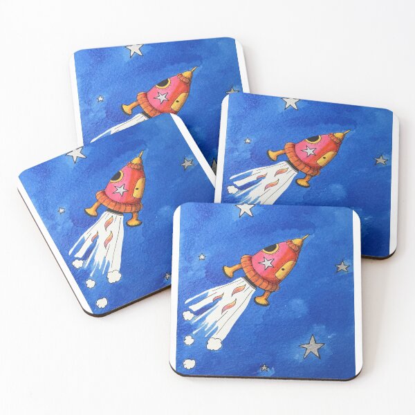 Item preview, Rocket designed and sold by AlixC-Anderson.