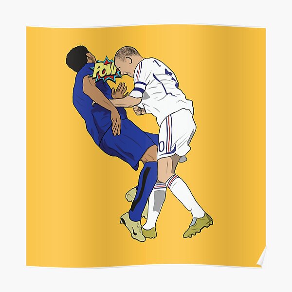 "Zidane Headbutt 2006 World Cup Final " Poster For Sale By Hevding ...