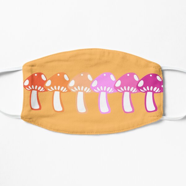 shrooms for girls who listen to girl in red Flat Mask