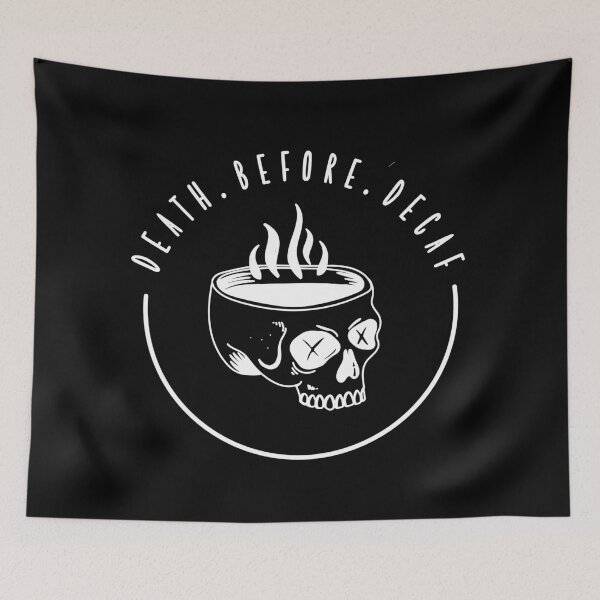 Item preview, DEATH before Decaf designed and sold by Pappistore.