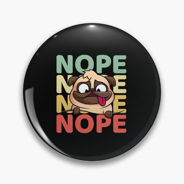Item preview, Nope Lazy Pug Shirt / Pug Gifts / Funny Cute Pugs / Pug Owner Gift / Pug Life / Gift for Pug Lovers / Pug Dog / Lazy Pug Tee designed and sold by walidsam07.