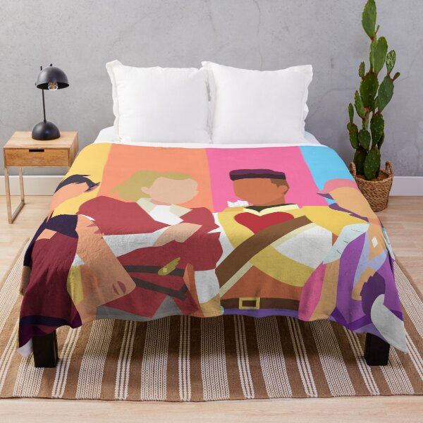 Best Friend Squad Throw Blanket