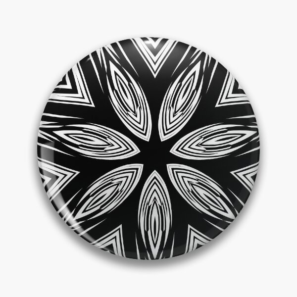 Item preview, Colorless Cherry Blossom - Abstract Kaleidoscope Artwork designed and sold by Dator-Abstracts.