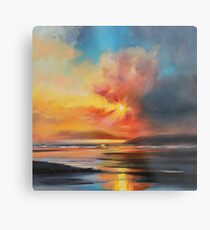 Emerging Sun Metal Print