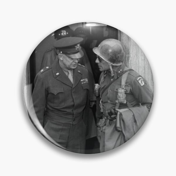 Item preview, General Eisenhower and General Ridgway -- WWII designed and sold by warishellstore.
