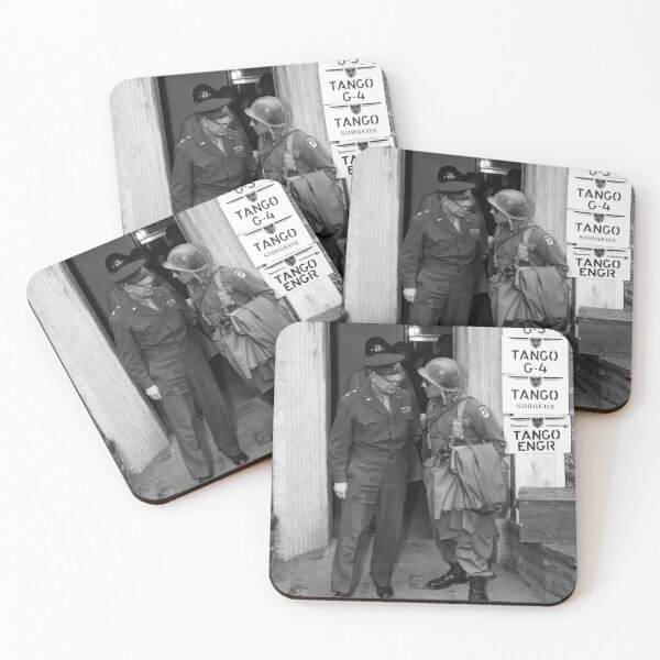 Item preview, General Eisenhower and General Ridgway -- WWII designed and sold by warishellstore.