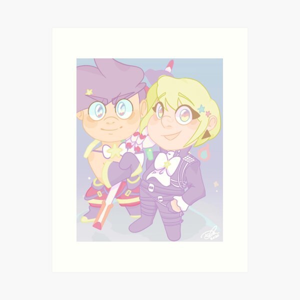 Sanrio Lio and Galo Art Print