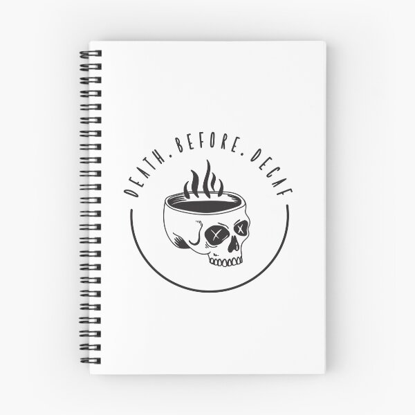 Item preview, DEATH before Decaf designed and sold by Pappistore.