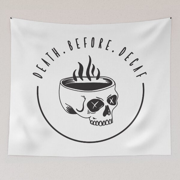 Item preview, DEATH before Decaf designed and sold by Pappistore.