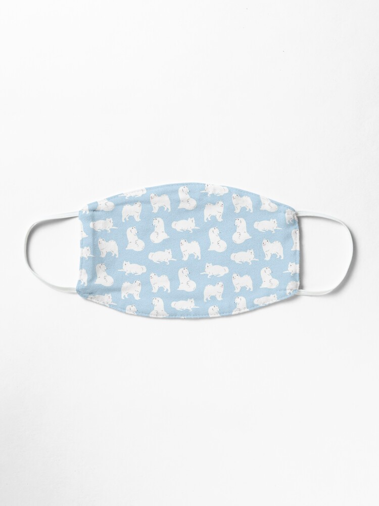 Alternate view of Samoyed Print Mask