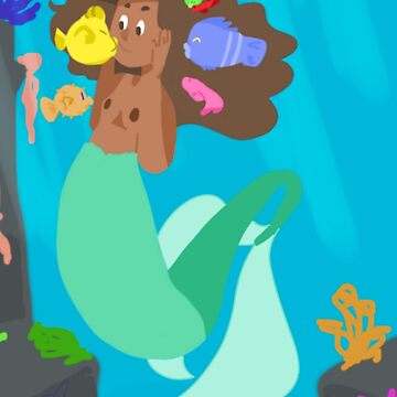 Artwork thumbnail, Mermaid and Friends! by sodapopsketches