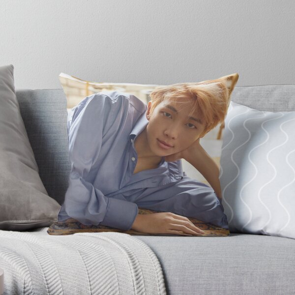 BTS DNA RM Throw Pillow