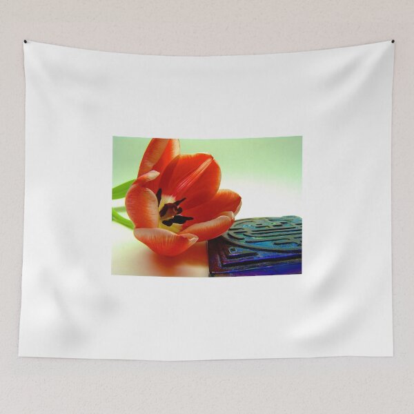 Item preview, Red Tulip and Coaster designed and sold by John N.  Stewart.