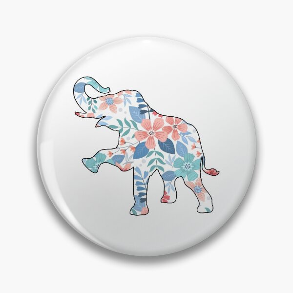 Item preview, Elephant Floral -  Elephant Lovers Gift designed and sold by mouaataaz.