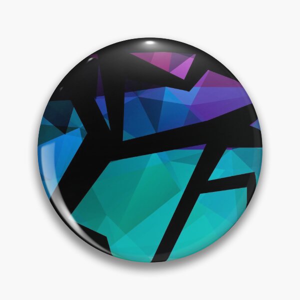 Artikelvorschau, Abstrakter Druck von Dreiecken, Polygondruck. Helle, dunkle Designfarben entworfen und verkauft von fuzzyfox.