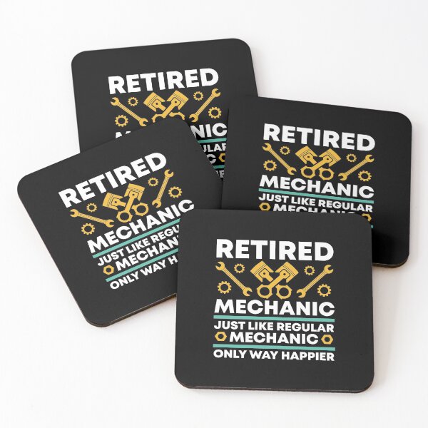 Item preview, Funny Happy Retired Mechanic designed and sold by livegood.